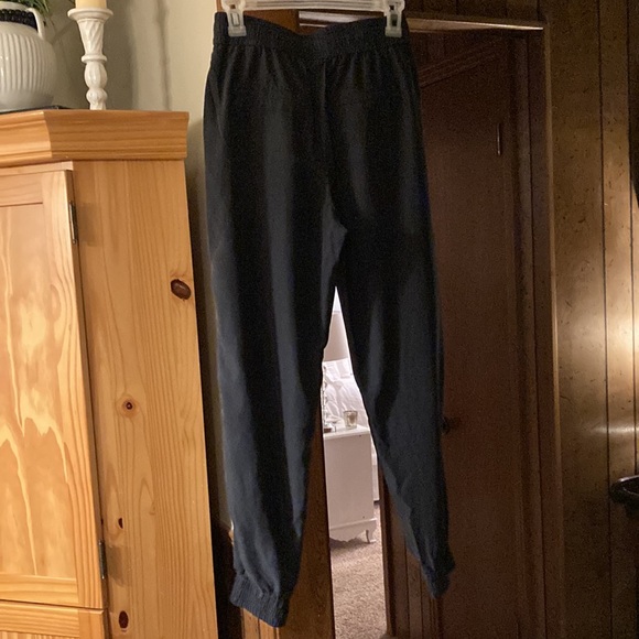 Express High Waist Silky Joggers. Elastic Waist with Drawstring. Size XS - Picture 3 of 5